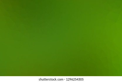 Light Green vector abstract polygonal texture. A sample with polygonal shapes. Completely new template for your business design.