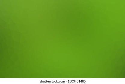 Light Green vector abstract polygonal cover. Shining colored illustration in a Brand new style. Completely new design for your business.