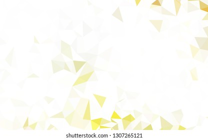 Light Green vector abstract polygonal pattern. Colorful illustration in abstract style with triangles. Template for cell phone's backgrounds.