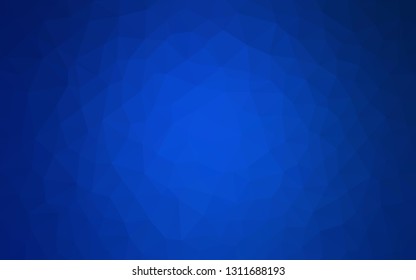 Light Green vector abstract polygonal background. Shining colorful illustration with triangles. Brand new style for your business design.