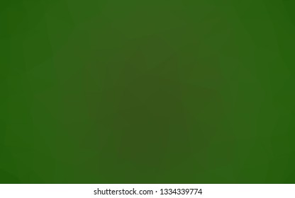 Light Green vector abstract polygonal layout. Creative illustration in halftone style with gradient. Completely new template for your business design.