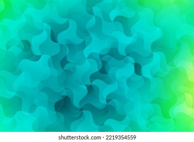 Light Green vector abstract polygonal background. Colorful illustration in abstract style with triangles. Brand new style for your business design.