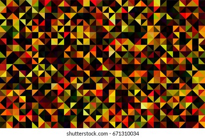 Light Green vector abstract polygonal pattern. Modern geometrical abstract illustration with gradient. The best triangular design for your business.