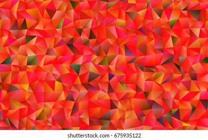 Light Green vector abstract polygonal template. A completely new color illustration in a vague style. A new texture for your design.