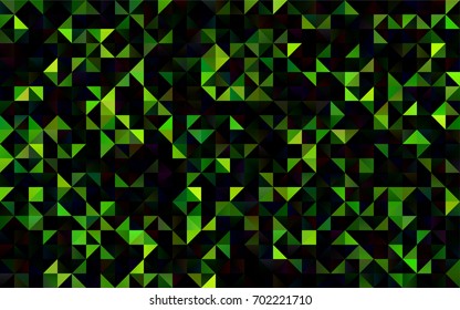 Light Green vector abstract polygonal template. A sample with polygonal shapes. A completely new template for your business design.