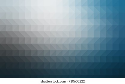 Light Green vector abstract polygonal pattern. A vague abstract illustration with gradient. The textured pattern can be used for background.