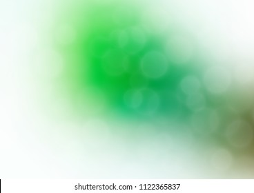 Light Green vector abstract template. An elegant bright illustration with gradient. A completely new template for your design.