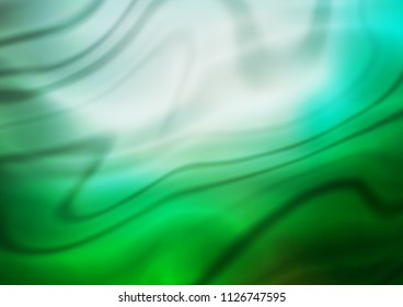 Light Green vector abstract template. A completely new color illustration in a vague style. A completely new template for your business design.