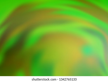 Light Green vector abstract template. An elegant bright illustration with gradient. The elegant pattern for brand book.