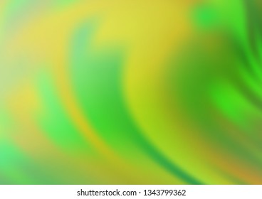 Light Green vector abstract template. A vague abstract illustration with gradient. Brand new design for your business.