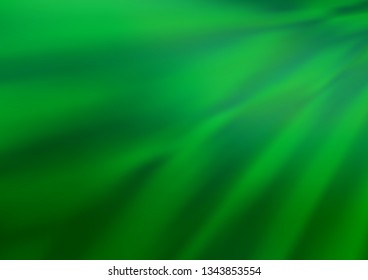Light Green vector abstract template. A vague abstract illustration with gradient. Brand new style for your business design.