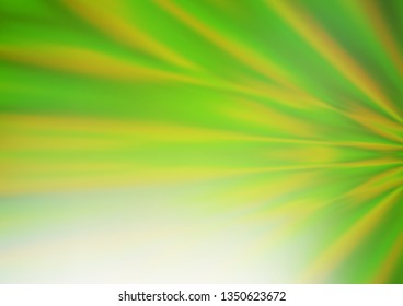 Light Green vector abstract template. A vague abstract illustration with gradient. The best blurred design for your business.