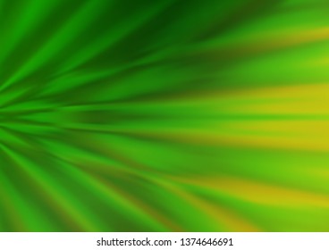 Light Green vector abstract template. Creative illustration in halftone style with gradient. Brand new style for your business design.