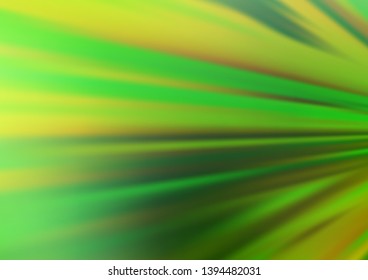 Light Green vector abstract template. A completely new color illustration in a bokeh style. A new texture for your design.