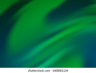 Light Green vector abstract template. Modern geometrical abstract illustration with gradient. Brand new style for your business design.