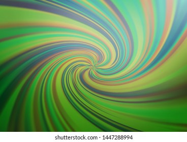 Light Green vector abstract template. Modern geometrical abstract illustration with gradient. The elegant pattern for brand book.