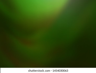 Light Green vector abstract template. Creative illustration in halftone style with gradient. The blurred design can be used for your web site.
