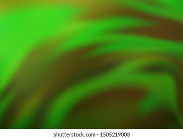 Light Green vector abstract template. Modern geometrical abstract illustration with gradient. The elegant pattern for brand book.