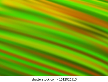 Light Green vector abstract template. An elegant bright illustration with gradient. The template can be used for your brand book.