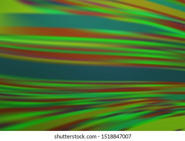 Light Green vector abstract template. Colorful illustration in blurry style with gradient. The elegant pattern for brand book.