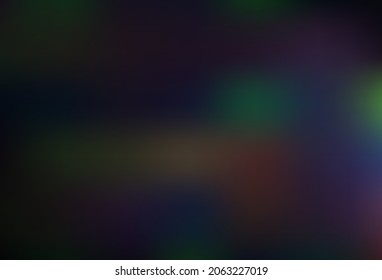 Light Green vector abstract template. Colorful illustration in blurry style with gradient. Elegant cover for a brand book.