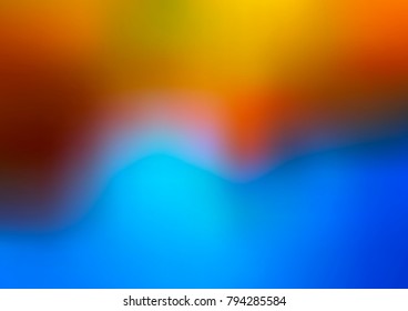 Light Green vector abstract template. Colorful abstract illustration with gradient. A new texture for your design.