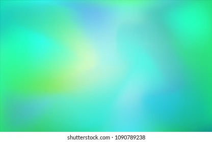 Light Green vector abstract texture. A completely new color illustration in a vague style. The best blurred design for your business.
