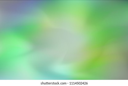 Light Green vector abstract texture. A vague abstract illustration with gradient. The best blurred design for your business.