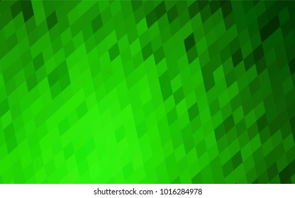Light Green vector abstract textured polygonal background. Blurry rectangular design. The pattern with repeating rectangles can be used for background.