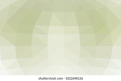 Light Green vector abstract textured polygonal background. Blurry triangle design. Pattern can be used for background.