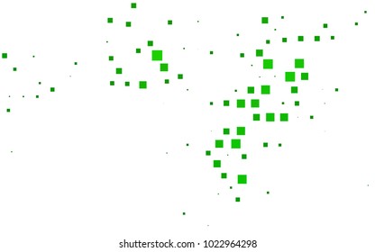 Light Green vector abstract textured polygonal background. Blurry rectangular design. The pattern with repeating rectangles can be used for background.