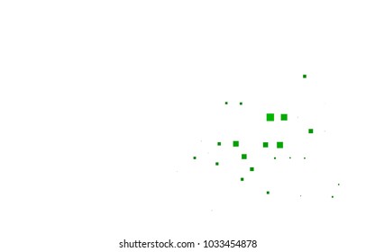 Light Green vector abstract textured polygonal background. Blurry rectangular design. The pattern with repeating rectangles can be used for background.