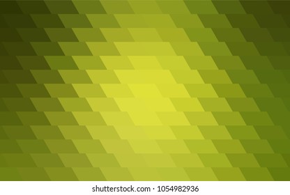 Light Green vector abstract textured polygonal background. Blurry rectangular design. The pattern with repeating rectangles can be used for background.