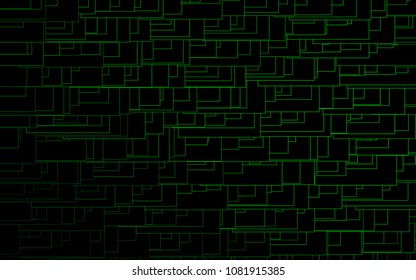 Light Green vector abstract textured polygonal background. Blurry rectangular design. The pattern with repeating rectangles can be used for background.