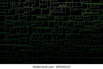Light Green vector abstract textured polygonal background. Blurry rectangular design. The pattern with repeating rectangles can be used for background.