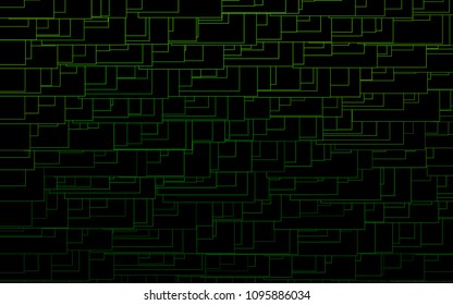 Light Green vector abstract textured polygonal background. Blurry rectangular design. The pattern with repeating rectangles can be used for background.