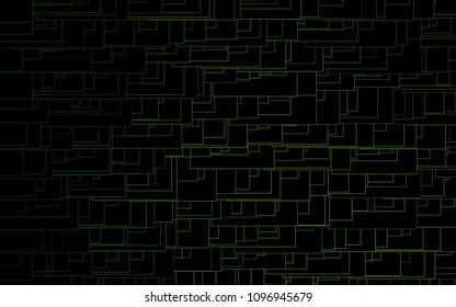 Light Green vector abstract textured polygonal background. Blurry rectangular design. The pattern with repeating rectangles can be used for background.