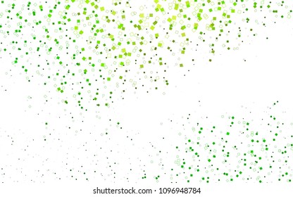 Light Green vector abstract textured polygonal background. Blurry rectangular design. The pattern with repeating rectangles can be used for background.