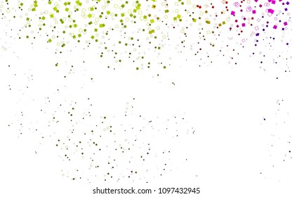 Light Green vector abstract textured polygonal background. Blurry rectangular design. The pattern with repeating rectangles can be used for background.