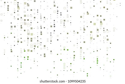 Light Green vector abstract textured polygonal background. Blurry rectangular design. The pattern with repeating rectangles can be used for background.