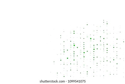 Light Green vector abstract textured polygonal background. Blurry rectangular design. The pattern with repeating rectangles can be used for background.