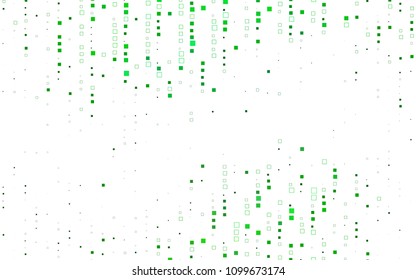 Light Green vector abstract textured polygonal background. Blurry rectangular design. The pattern with repeating rectangles can be used for background.