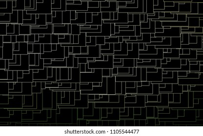 Light Green vector abstract textured polygonal background. Blurry rectangular design. The pattern with repeating rectangles can be used for background.