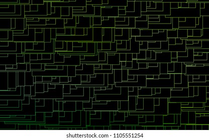 Light Green vector abstract textured polygonal background. Blurry rectangular design. The pattern with repeating rectangles can be used for background.