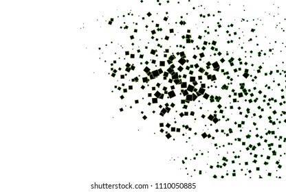 Light Green vector abstract textured polygonal background. Blurry rectangular design. The pattern with repeating rectangles can be used for background.