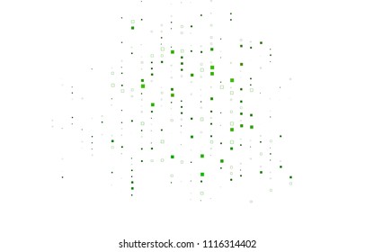 Light Green vector abstract textured polygonal background. Blurry rectangular design. The pattern with repeating rectangles can be used for background.