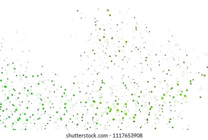 Light Green vector abstract textured polygonal background. Blurry rectangular design. The pattern with repeating rectangles can be used for background.