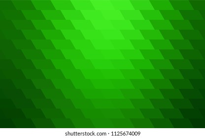 Light Green vector abstract textured polygonal background. Blurry rectangular design. The pattern with repeating rectangles can be used for background.