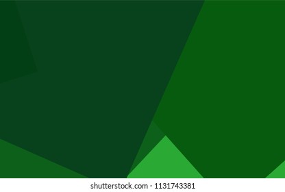 Light Green vector abstract textured polygonal background. Blurry rectangular design. The pattern with repeating rectangles can be used for background.