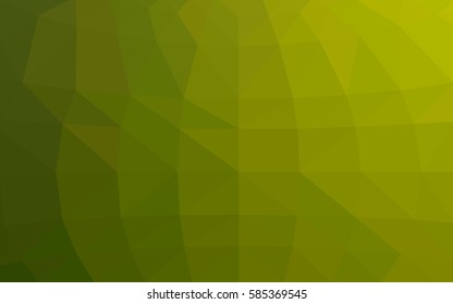 Light Green vector abstract textured polygonal background. Blurry triangle design. Pattern can be used for background.